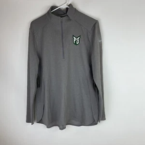 Nike Dri-fit PS ¼ Zip Sweater Golf Gray Women’s Size Large Standard Fit Pullover - Picture 1 of 10