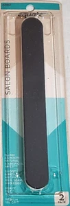 Cushioned Nail File equate, Salon Boards, Black 2 Blend & Smooth Heavy Duty Med. - Picture 1 of 1
