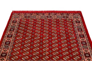 TURKMEN Bukhara Rug Kilim Carpet, Authentic Area Rug, Ethnic Bohemian Velvet 3m2 - Picture 1 of 3