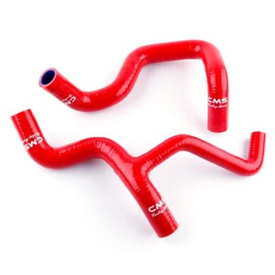 Red Silicone Radiator Hose Kit Fit Ford Focus ST170 2.0 2000 2001 2002 2003 2004 Foto 1 de 4