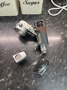 Vauxhall Astra J Mk6 Ignition Lock Barrel & Door Lock Set 1 Key LSJ31 - Picture 1 of 9