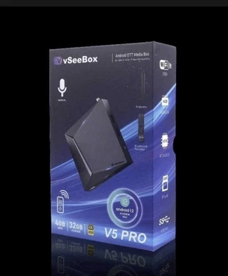 NEW VSEEBOX V5 PRO Vsee STREAMING BOX - NEW IN BOX - Image 1 of 2