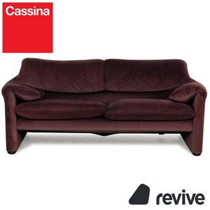 Cassina Maralunga Tessuto Biposto Rosso Blu Manuelle Funzione Divano - Bild 1 von 11