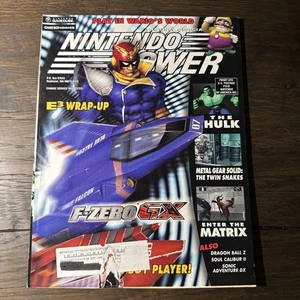 Nintendo Power Issue 170 F-Zero GX Cover w/ Dragon Ball Z Poster - Picture 1 of 8