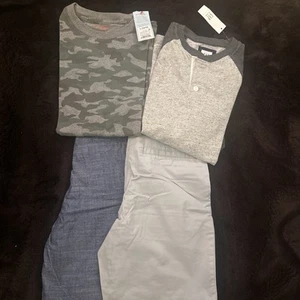 Boys Casual Clothing Bundle shorts/ Shirts. Large (12-14) The GAP And More New - Picture 1 of 7