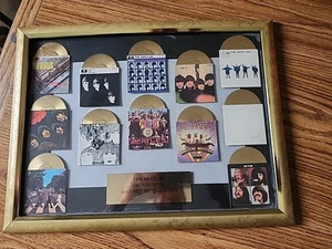 The Beatles Limited Edition Gold Record Collection #664 NECA 17" by 13" frame - Picture 1 of 6