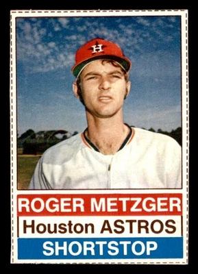 1976 Hostess Baseball #67 Roger Metzger (Full Border) NM - Image 1 of 2