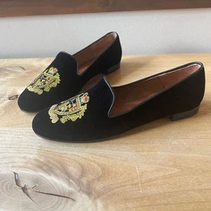 ZAPATILLA CLÁSICA PARA FUMAR EMBLEMA JON JOSEF GATSBY MUJER 9 TERCIOPELO ESPAÑA LUJO - Imagen 1 de 12