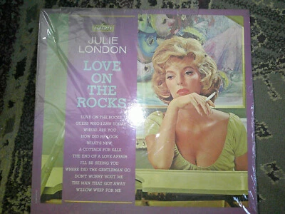 NEW PARTIALLY SEALED LIBERTY LP RECORD MONO/JULIE LONDON/LOVE ON THE ROCKS/1962 - Image 1 of 4