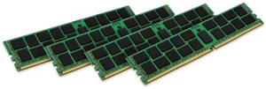 Kingston 64GB (4x16GB) DDR4 ECC Registered Server RAM - KVR24R17D4K4/64 - Foto 1 di 1