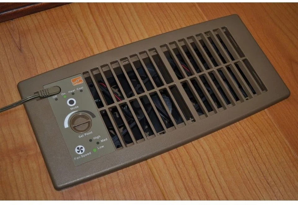 寄存器增强风扇冲洗适合棕色强制空气系统有助于促进气流 — 第 1/4 张图片