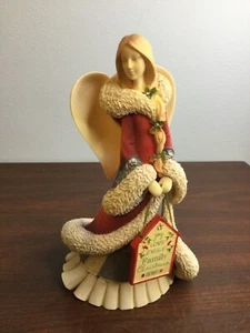 Enesco Heart of Christmas Angel Joy Love Peace Family Christmas Home #4052767 - Picture 1 of 6