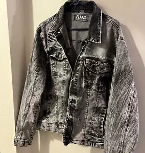 Another Hype Piece AHP Jacke Herren Large Grau Denim - Bild 1 von 17