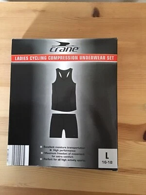 Ladies Cycling Compression Underwear Set - Size L (16-18) - Image 1 of 2