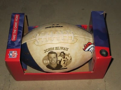 John Elway Denver Broncos Edición Limitada de 25,000 Aspectos Destacados de Carrera Fútbol Foto 1 de 3