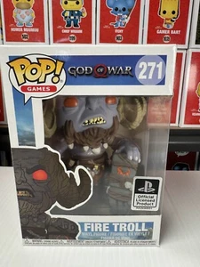 Funko Pop! Games: God of War Fire Troll #271 (PlayStation) (Vaulted) - Picture 1 of 6