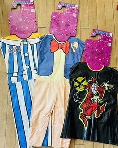 VINTAGE 1992 Collegeville Kids Halloween Costume Lot Of 3 Pig, Devil, Clown NOS - Picture 1 of 11