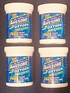4 Pack- LA's Totally Awesome Power Oxygen Base OXY CLEANER Laundry Booster 15oz - Picture 1 of 4