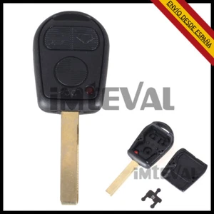MANDO 3 BOTONES LLAVE FUNDA CARCASA BMW HU92 E32 E34 E36 E38 E39 E46 X3 X5 Z3 - Imagen 1 de 3