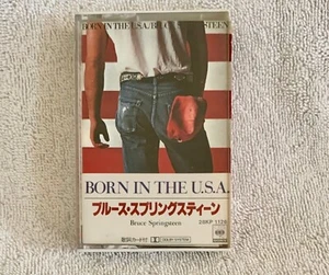 BRUCE SPRINGSTEEN "BORN IN THE U.S.A." ULTRA-RARE 1984 JAPANESE CASSETTE TAPE!!! - Picture 1 of 3