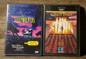 2 Stephen King Movies: The Stand & Sleepwalkers..Tested! Free Shipping! - Picture 1 of 4