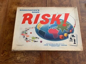 Risk 1960s Board Game by Waddington's - Picture 1 of 7