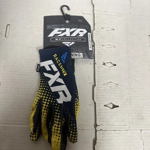 FXR Pro-Fit Lite MX Glove Midnight/White/Yellow (XL) - Picture 1 of 2
