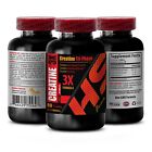 gain de muscle - CREATINE 3X 5000mg - pilules monohydratées de créatine - 90 comprimés