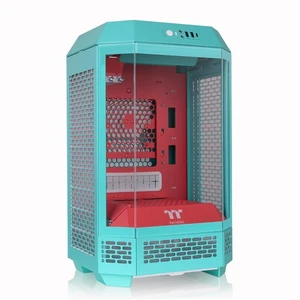 Thermaltake The Tower 250 Mint Strawberry Mini Tower Chassis (ca-1z9-00slwn-00) - Picture 1 of 9