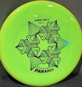 Axiom Neutron Special Edition Paradox Disc Golf Grün Metallic Blau Rot Stempel - Bild 1 von 6