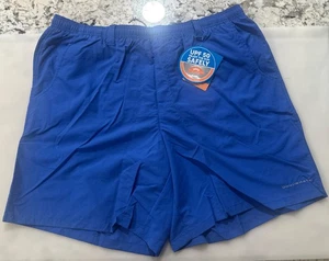 NEU Columbia PFG Backcast 8" Omni-Shade Kordelzug Wassershorts marineblau Herren XL - Bild 1 von 8