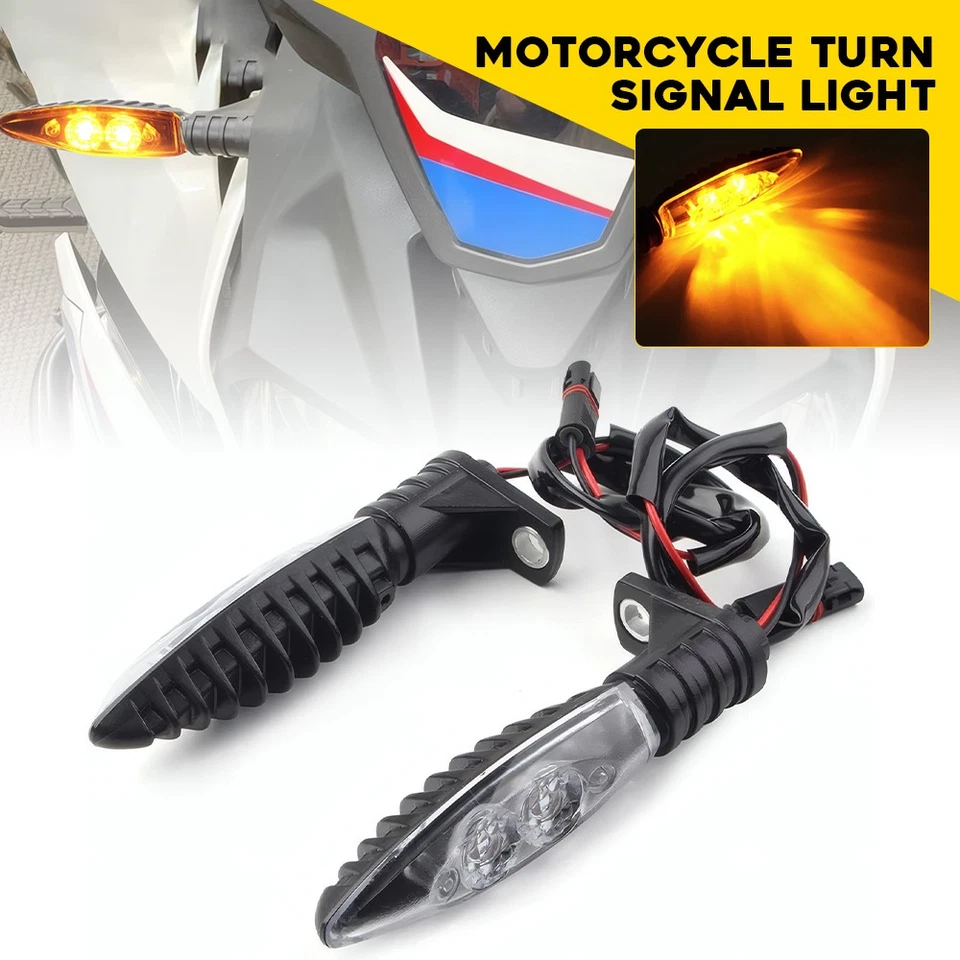 2x Luz LED ámbar de señal de giro para motocicleta BMW R nine T Scrambler 2016 F800GS Foto 1 de 4