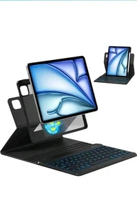 Magnetic Keyboard Case for iPad Pro 12.9-inch (6th, 5th, 4th, 3rd Generation) - - Photo 1/7