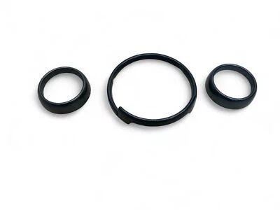 Mini Cooper Dash Trim Ring Set Anthracite with Navigation 2002-2008 R50 R52 R53  - Imagem 1 de 4