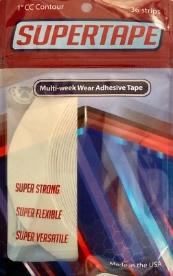 SuperTape 1"x 36 CC-Most Common type for Wigs/Toupees/Fast Dispatch UK-V Strong - Image 1 of 2