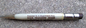 Dixie Trucker's Restaurant Service Station Route 66 McLean IL Mechanical Pencil - Picture 1 of 5