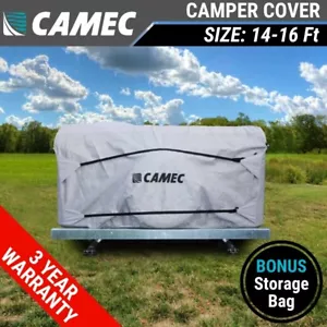 Camec 14-16 ft Camper Trailer Cover 4.3-4.8m fits Jayco Swan, Flamingo & Penguin - Picture 1 of 4