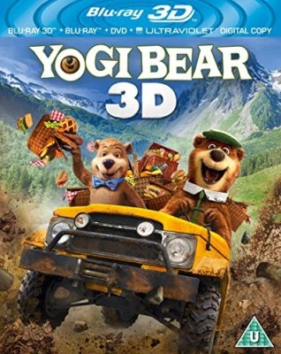 Yogi Bear (Blu-ray 3D + Blu-ray + DVD + UV Copy) [Region Free] - DVD  YAVG The - Image 1 of 2