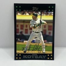 2007 Topps Baseball Mark Kotsay Base #333 Oakland Athletics