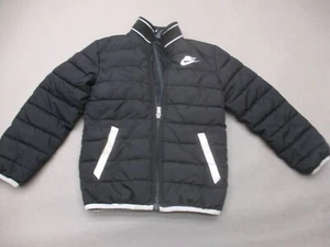 NIKE Size M (5-6) Boy Full Zip High Neck Pocket Lightweight Insulated Jacket 509 - Picture 1 of 6