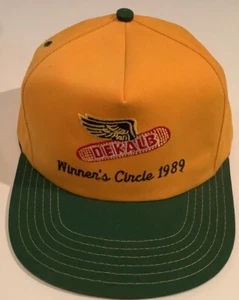 Vintage Dekalb Winners Circle 1989 Trucker Hat KAP KING mesh made in USA - Picture 1 of 9