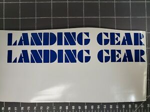 SE Racing Landing Gear Forks Blue Decals PK Ripper Quadangle