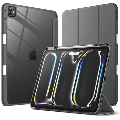 Funda para iPad Pro 13 pulgadas M5/M4 (2025/2024) con soporte para lápices, despertar/dormir automático Foto 1 de 2