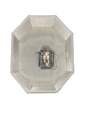 Pendiente Clip Swarovski Mesmera, Único, Cristal Corte Octágono Foto 1 de 4