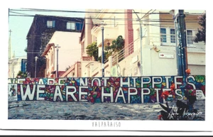 SOMOS HIPPIES, SOMOS FELICES ~ VALPARAÍSO, CHILE - Imagen 1 de 1