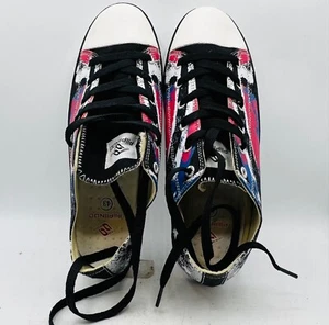 PiipiiNOO Crossover Lowtop Canvas Shoes. Sz 43 (10) Hand Painted NWOB - Picture 1 of 7