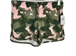 Girls Old Navy Jersey Shorts w/ Camo Print Size L 10-12 - Picture 1 of 4