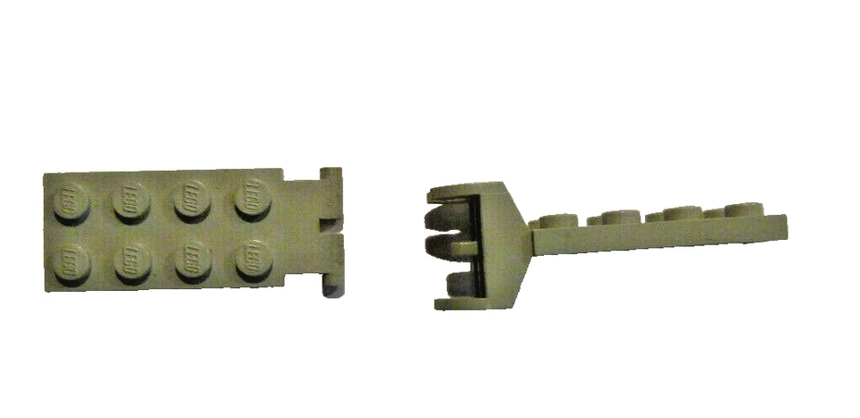 1 x LEGO® 3640/3639 Sytemstein,Sondersteine,Scharnier in althellgrau gebraucht. - Bild 1 von 1