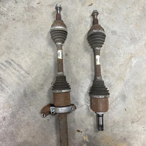 2016-2018 LINCOLN MKX 3.7L FWD FRONT LEFT & RIGHT SIDE AXLE CV SHAFT Axles 2 Oem - Picture 1 of 8