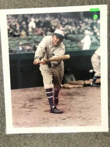 Charles Conlon Colorized 20 x 24 Photograph of Ty Cobb 1928 A Must See! HUGE - Picture 1 of 1